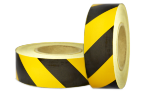 BA430 marquage jaune noir nikkalite film retroreflechissant alterne bobinot classe B homologué lyon