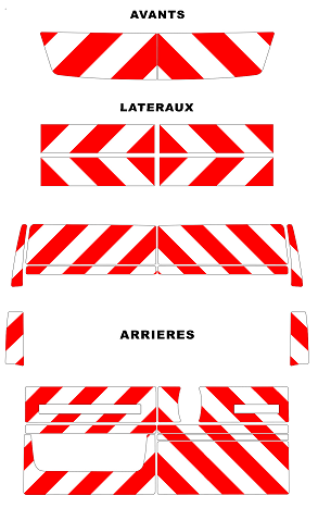 0600391 kit predecoupe citroen jumper II phase 4 orafol nikkalite balisage arriere complet vitre