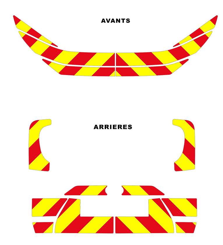 0700323 kit predecoupe toyota rav 4 phase 1 orafol nikkalite 3m 2019