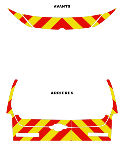 0700349 kit predecoupe citroen berlingo III phase 2 orafol nikkalite balisage 2024