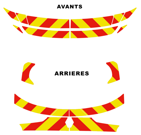 0700460 kit predecoupe renault espace VI phase 2 orafol nikkalite balisage 2025